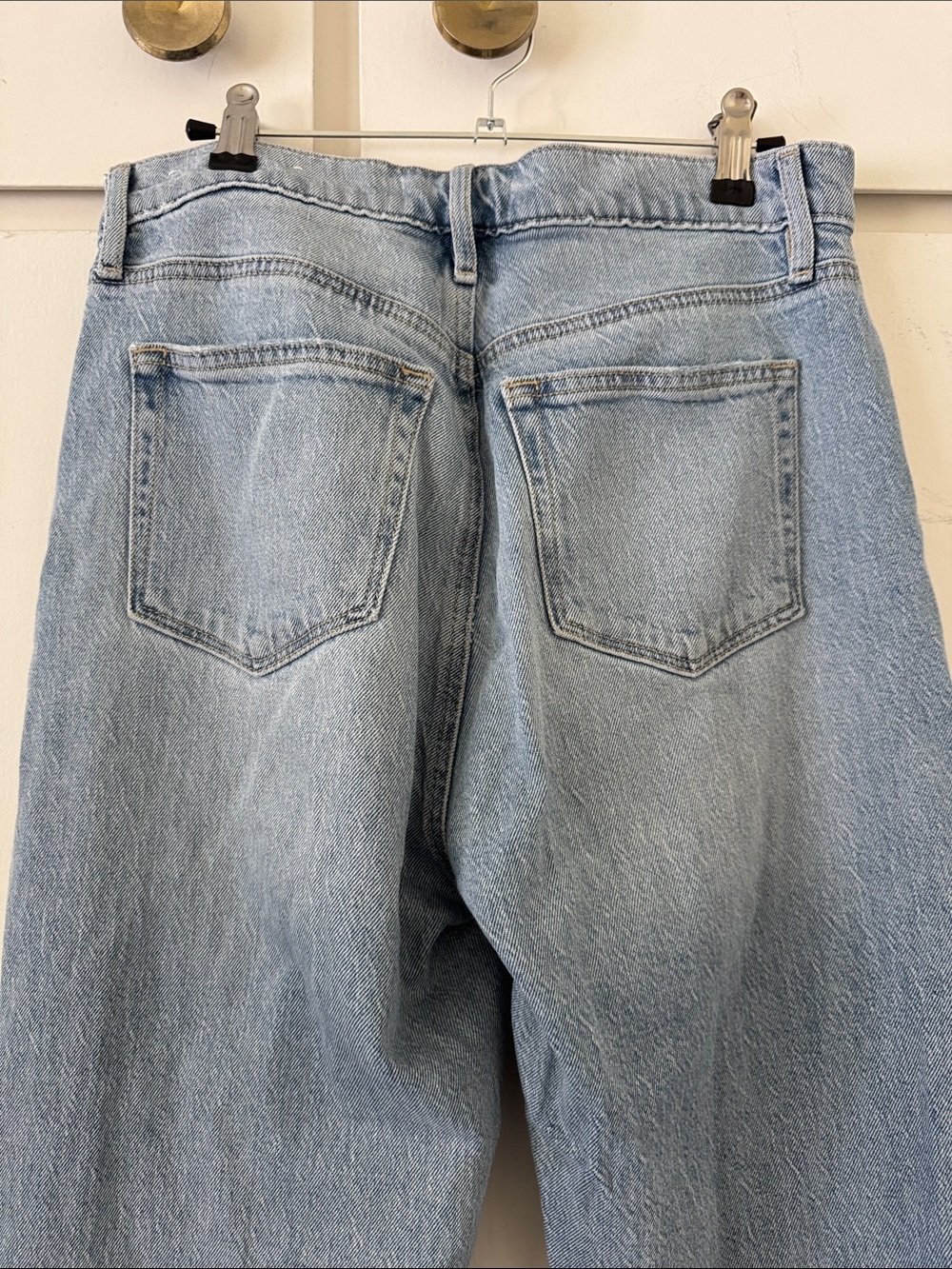 LOFT the 90s straight light Blue Jeans - Picture 6 of 8
